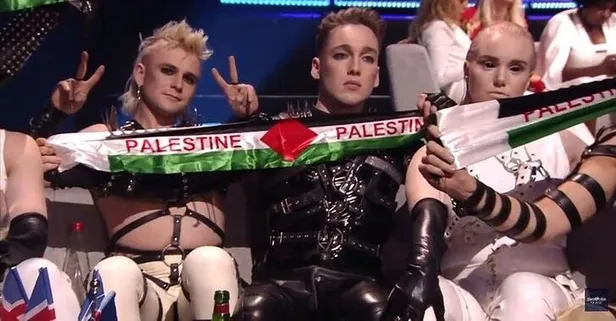 Filistin bayrağı açmışlardı! Karar verildi!