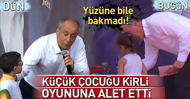 Muharrem İncenin imaj düzeltme çalışması