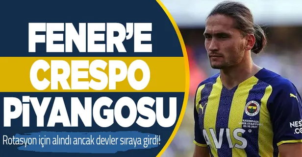 Avrupa devlerinden Crespo atağı! Rotasyon için alınan Portekizli yıldız için sıraya girdiler