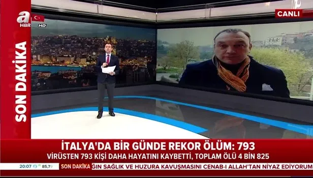 İtalya'da son durum! Koronavirüs'ten (Covid-19) bir günde 793 kişi hayatını kaybetti