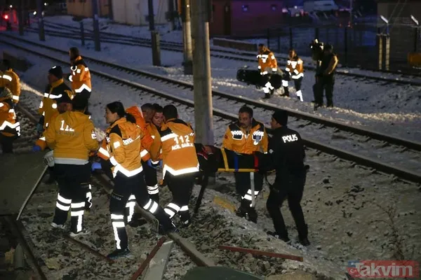 Son dakika: Ankara'da tren kazası! Yüksek Hızlı Tren ile banliyö treni çarpıştı - 12