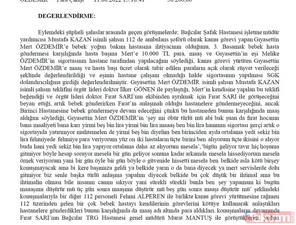 Takvim iddianameye ulaştı: İşte Yenidoğan çetesinin skandalları! Nasıl tezgah kurdular? Örgüt şeması ve gizli yazışmalar: Başımız belada - 40