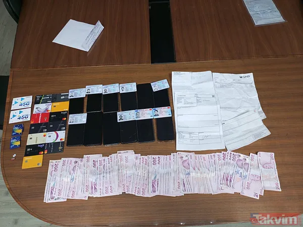 Mağdurların telefonlarındaki mobil bankacılık uygulaması üzerinden çok sayıda para transferi yapıldığı, şüphelilerin kendi hesaplarına aktardıkları paraların...