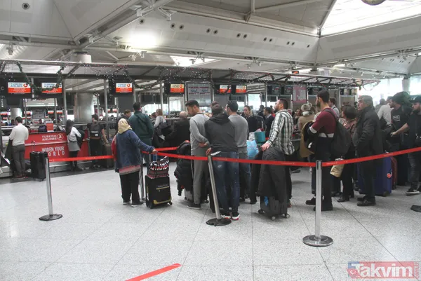 Atatürk Havalimanı’nda yılbaşı öncesi yoğunluk - 10