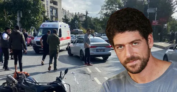 SON DAKİKA: Issız Adam Cemal Hünal trafik kazası geçirdi! Çarptığı motosikletlinin ayağı kırıldı