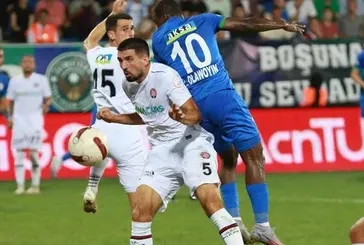 Rizespor Karagümrük’ü mağlup etti