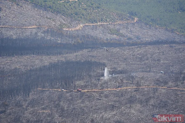 Bir izmaritin bedeli 50 hektarlık alan oldu! İşte İzmir'deki yangın faciasının çıkış anı - 2