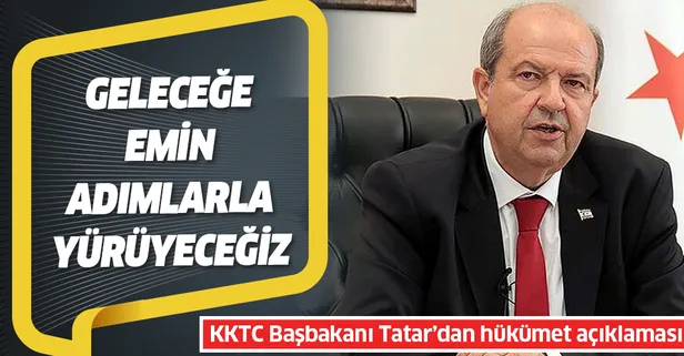 KKTC Başbakanı Ersin Tatar HP'nin hükümetten çekilme kararına ilişkin konuştu! "Geleceğe emin adımlar yürüyeceğiz"