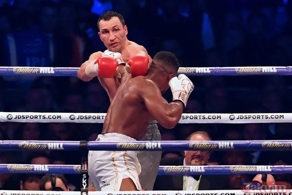 Anthony Joshua - Wladimir Klitschko maçı nefes kesti! - 34