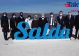 Binali Yıldırım Salda Gölü’nü ziyaret etti