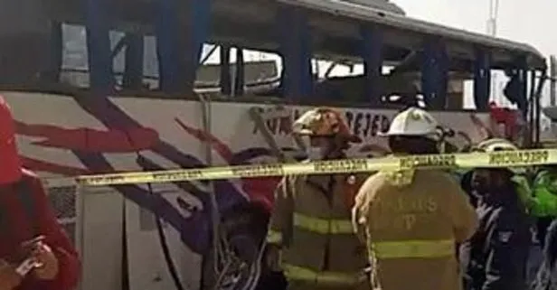 Meksika’da freni tutmayan yolcu otobüsü eve çarptı! 19 kişi hayatını kaybetti, 30 kişi yaralandı