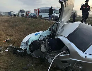 Tekirdağ’da feci kaza! Ölü ve yaralılar var