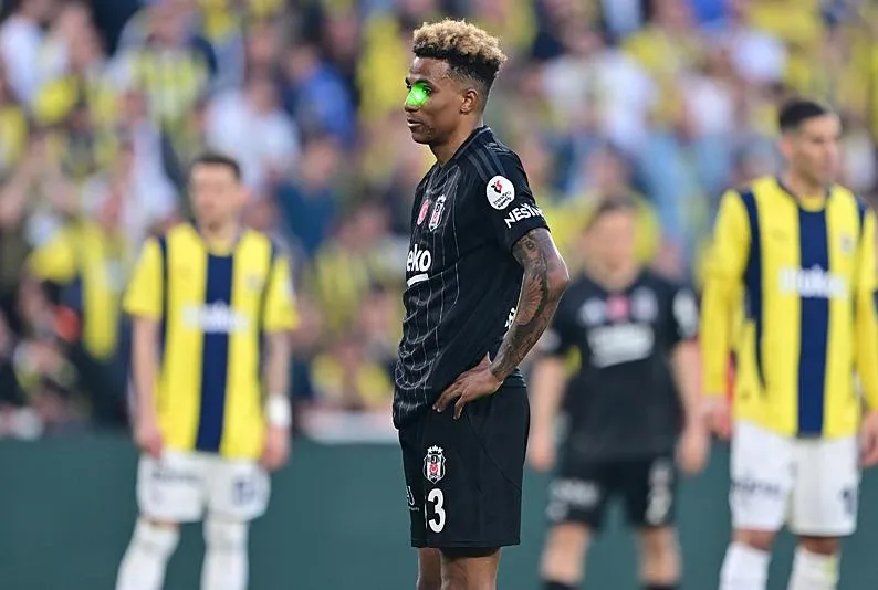 Gedson’a lazer tutan kişiye spordan men