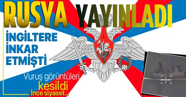 İngiltere inkar etmişti... Rusya, Karadeniz'de uyarı atışı yapılan İngiliz savaş gemisinin görüntülerini yayınlandı