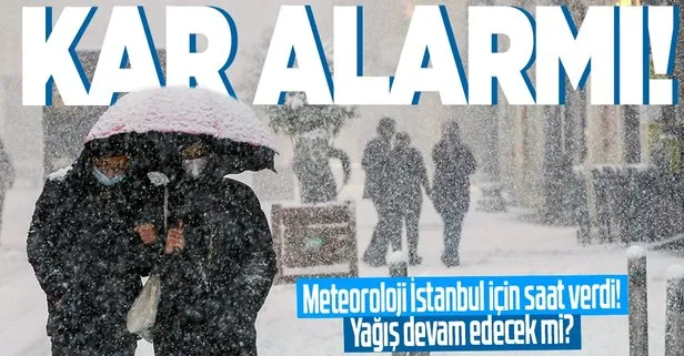 HAVA DURUMU | Meteorolojiden İstanbul ve birçok il için kar uyarısı! O saatlere dikkat