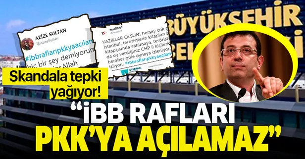İBB raflarında terörist Sakine Cansız'ın kitapları! Skandala tepki yağıyor...