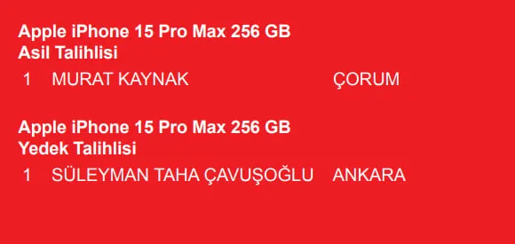 akbank-kobi-kampanyasi-cekilis-sonuclari-aciklandi-iste-kazanan-asil-ve-yedek-talihliler-1774841480191.jpg Akbank KOBİ Kampanyası çekiliş sonuçları: iPhone 15 Pro, iPad ve Apple Watch kazananlar isim listesi-7