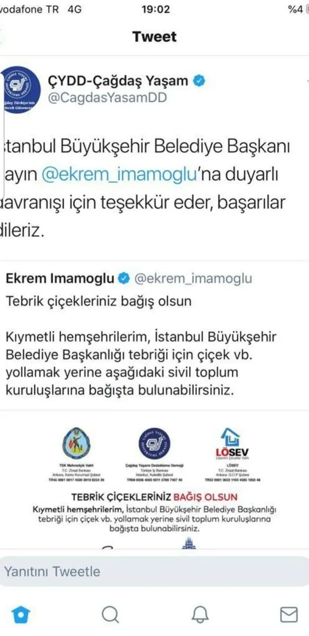 Ekrem Imamoglu Derneklere Yardim Bitti Demisti Bakin Hangi Dernege Yardim Istedi Takvim