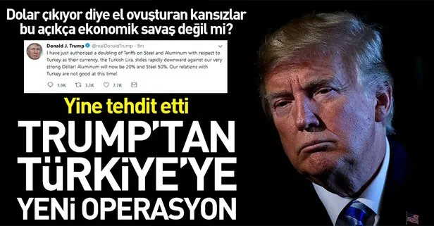 Trump’tan Türkiye’ye yeni operasyon