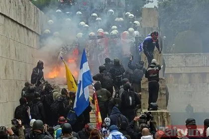 Yunanistan’da Prespa protestosu!