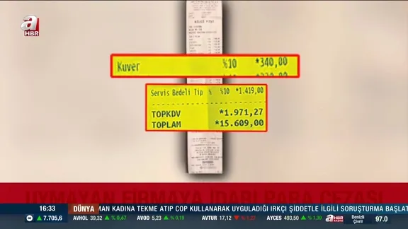 Kuver ve servis ücreti yasaklanıyor - Video